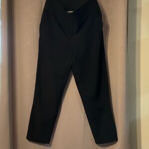 Nine West Black Straight-Leg Tailored Pants